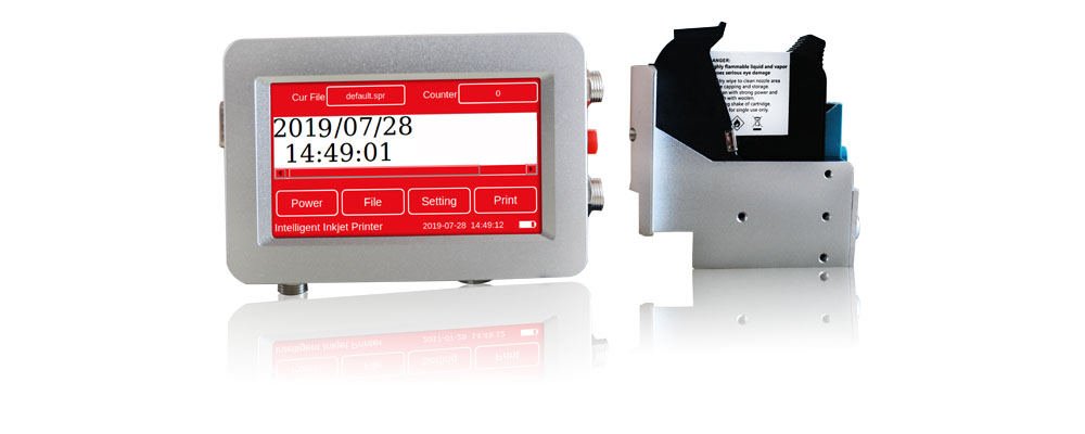 Автоматическая встроенная машина для пакетной маркировки Meenjet MX1