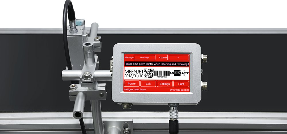 Автоматическая встроенная машина для пакетной маркировки Meenjet MX1