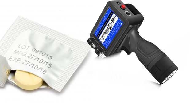 Дата на пакете из алюминиевой фольги