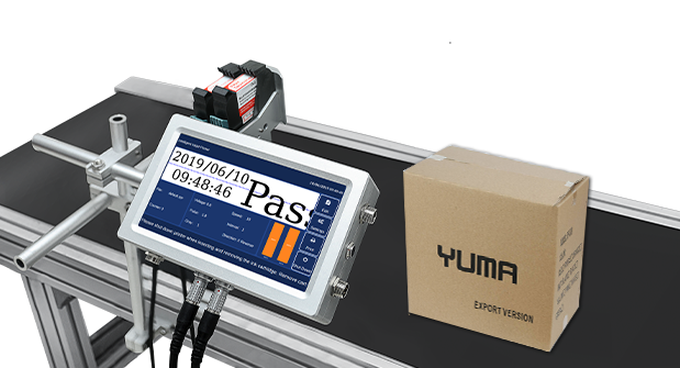 Струйная печать на коробке