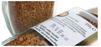 струйная печать (CIJ) на различных этикетках