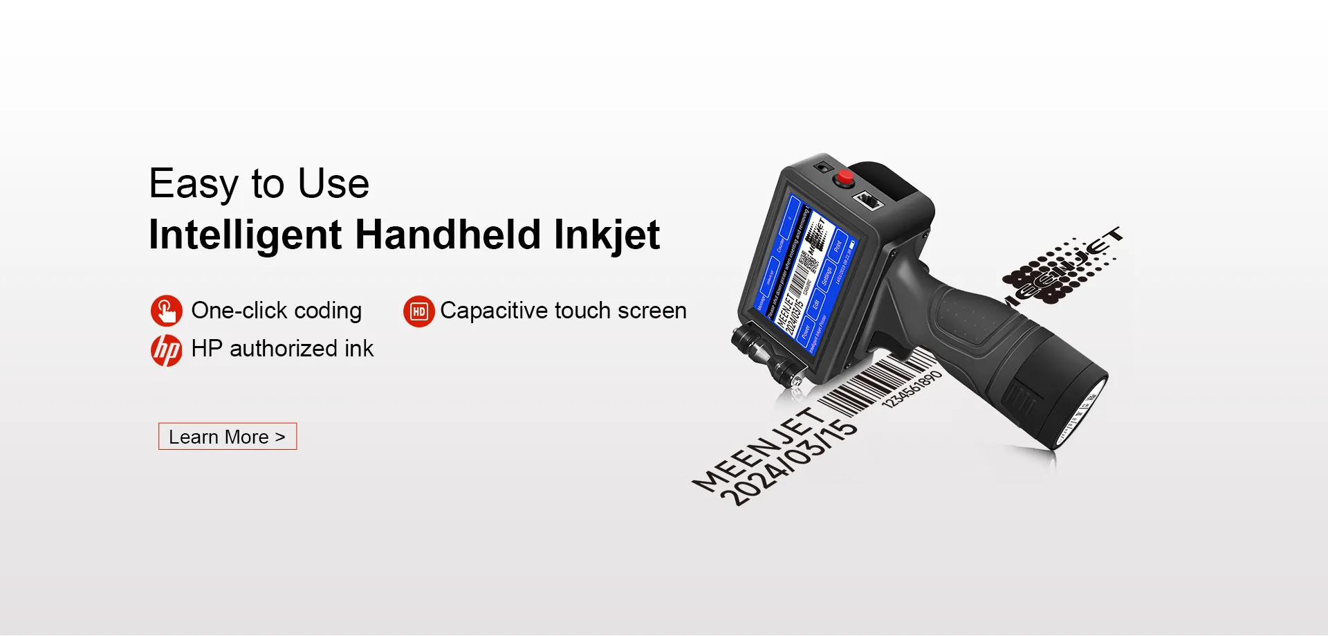 машина для печати сроков годности Meenjet