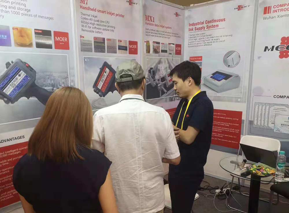 Meenjet на выставке AllPack 2019 в Индонезии