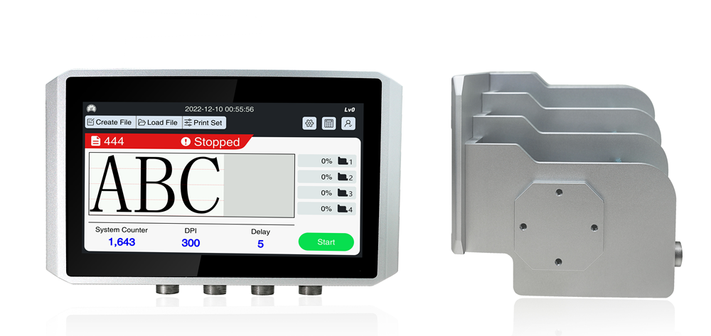 1-4 печатающие головки — струйный принтер MX4Pro