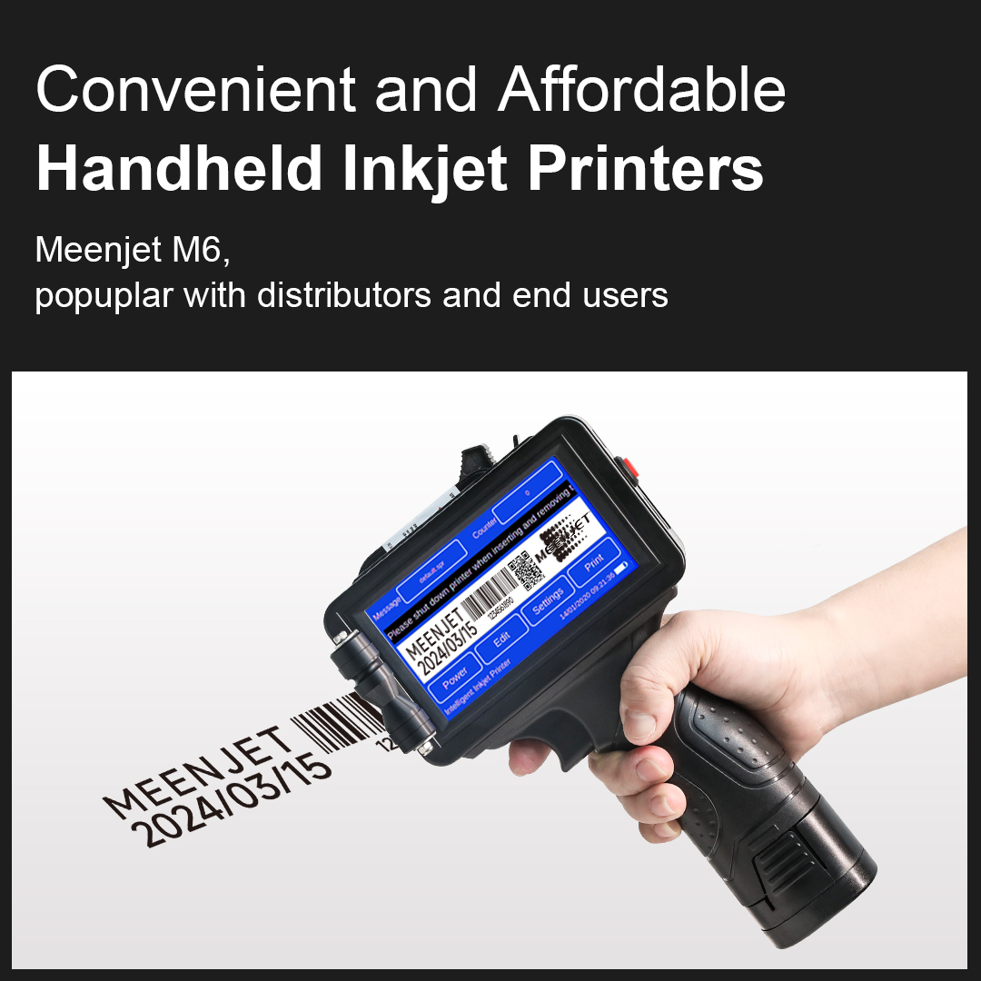 Meenjet M6 Handheld Inkjet Printer