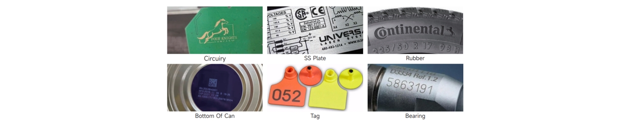 Подходящие материалы для волоконных лазерных маркировочных станков
