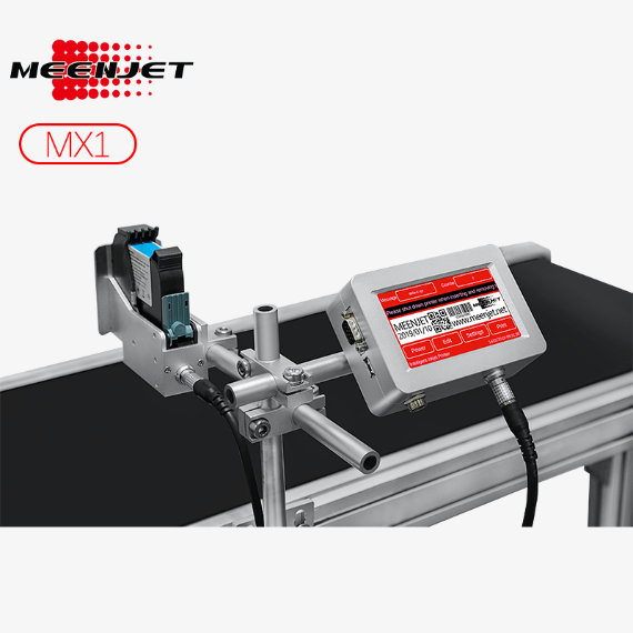 Автоматическая конвейерная кодировочная машина MX1 Meenjet Автоматическая конвейерная кодировочная машина MX1 Meenjet